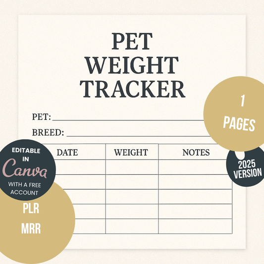 Pet Weight Loss Tracker