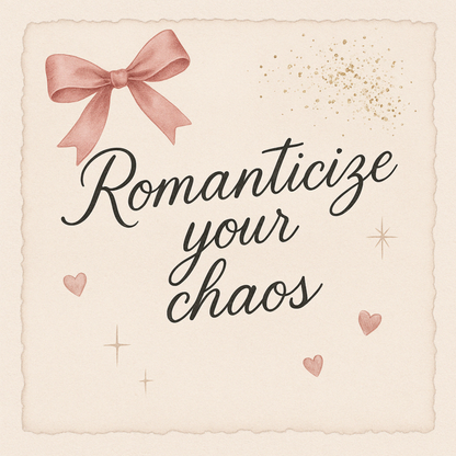 Messy Coquette Quote Pack – Canva Editable Templates + PNG