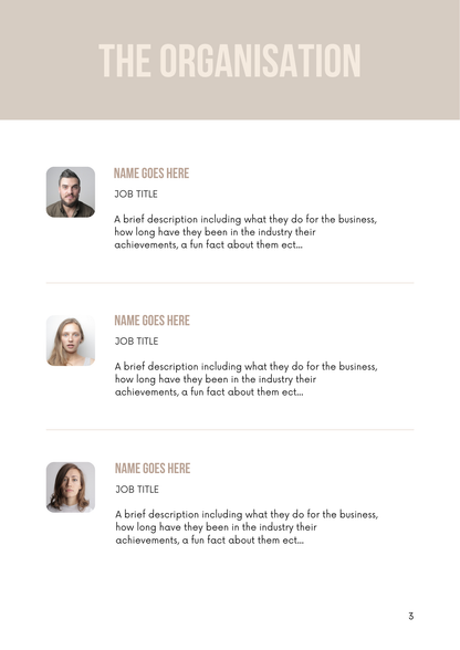 Canva Free Editable Business Plan Template  Customizable Strategy for Your Business Success