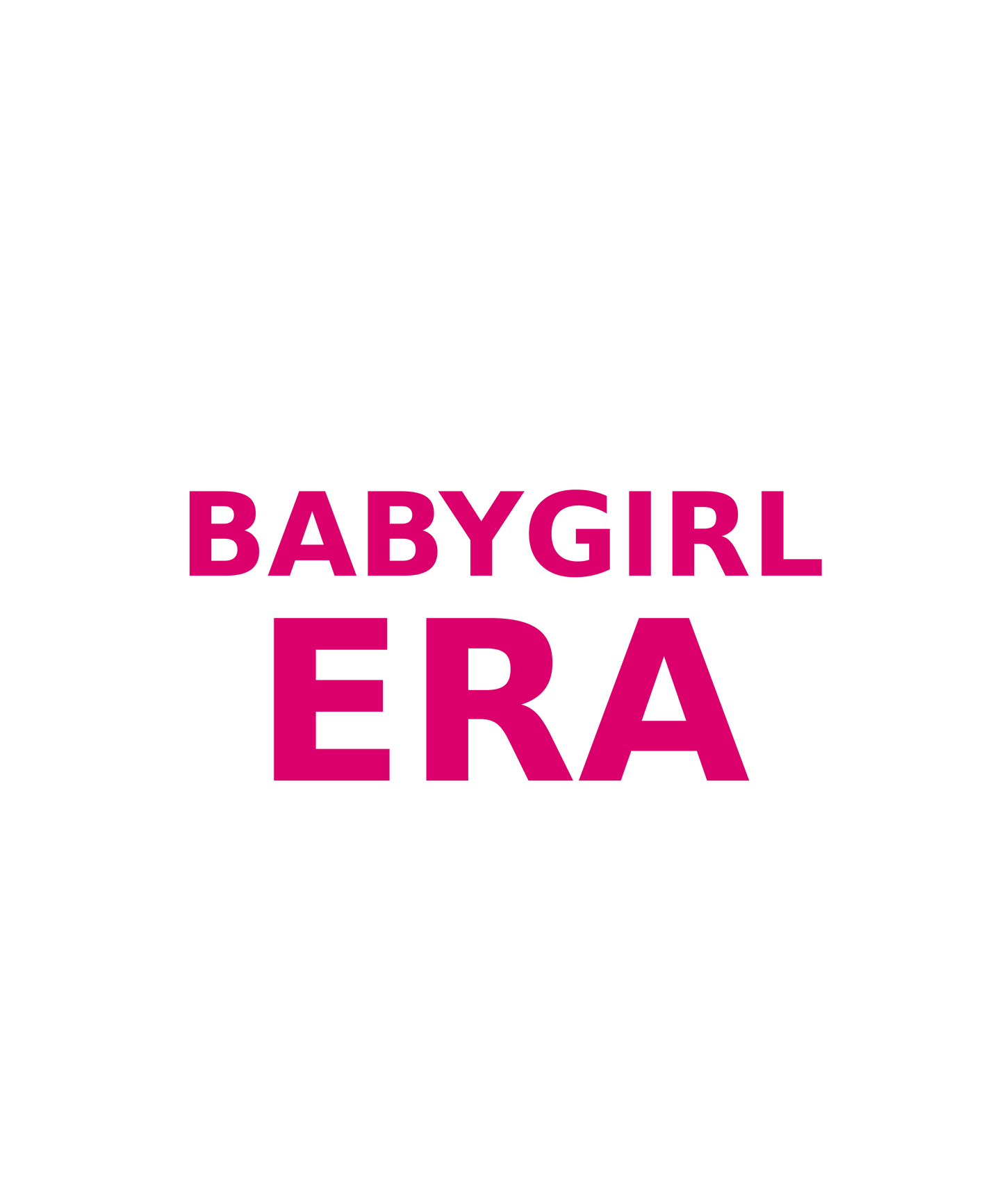 Babygirl Era Y2K Cloth T-Shirt Trendy Statement Tee for Women, Bold Aesthetic 2000s Style